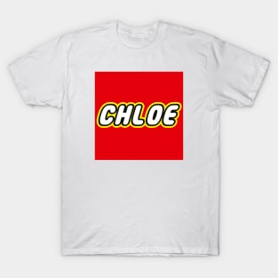 CHLOE - Personalized LEGO Name T-Shirt